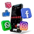 Ícone Mídias Sociais